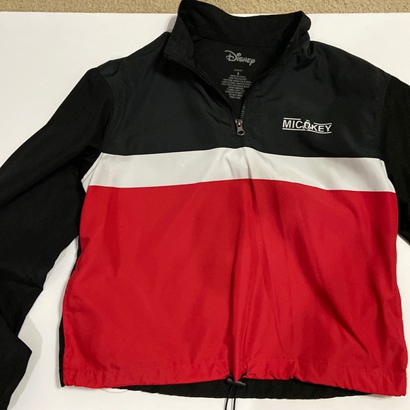 Disney Mickey Mouse Lightweight Windbreaker Jacket Size Small for boy or girl